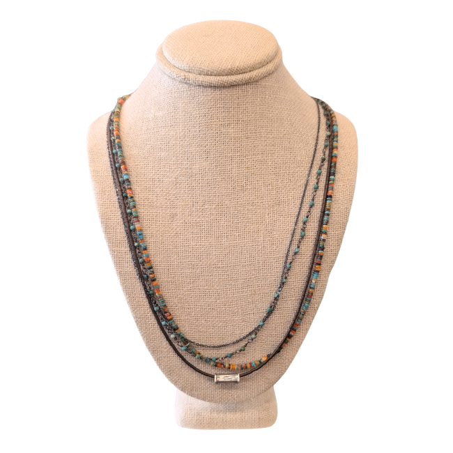 177 3 Strand Necklace