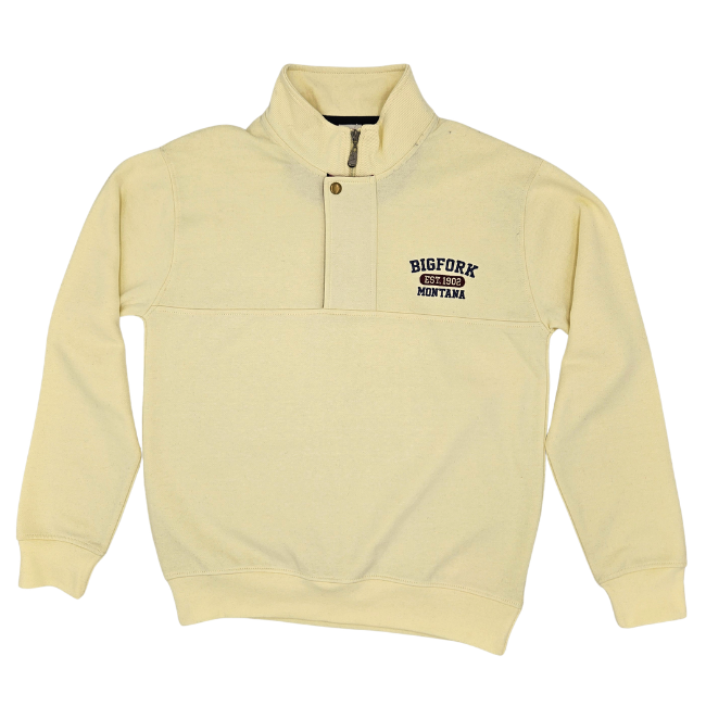 1/4 Zip Collared Sweatshirt BD