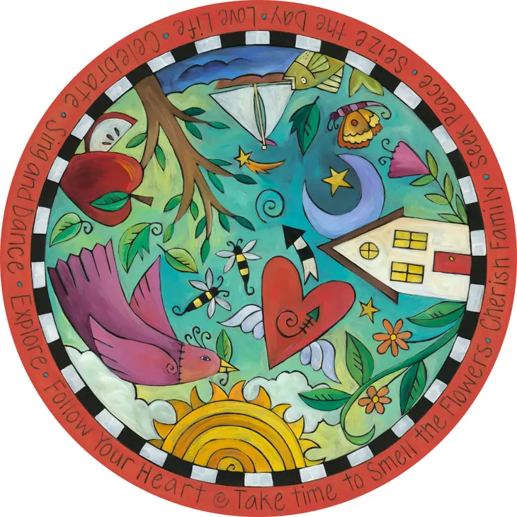 "Playful Day" - Lazy Susan by Sincerely Sticks