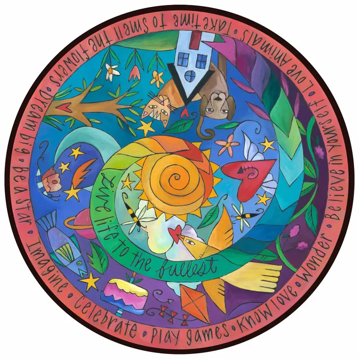 "Happy Spiral" - Lazy Susan by Sincerely Sticks