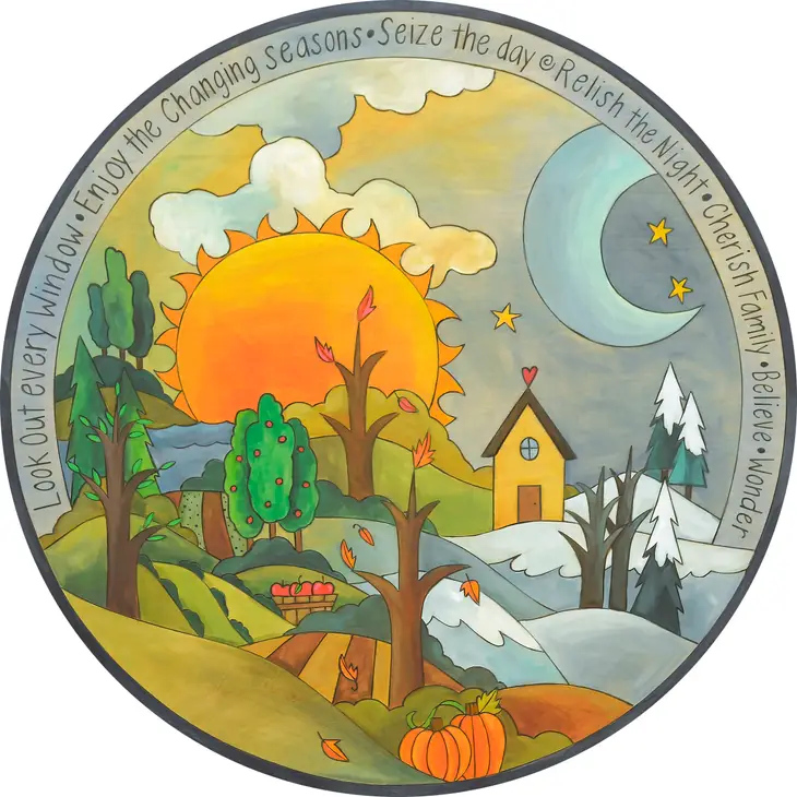"Little Cabin in the Woods" - Lazy Susan by Sincerely Sticks
