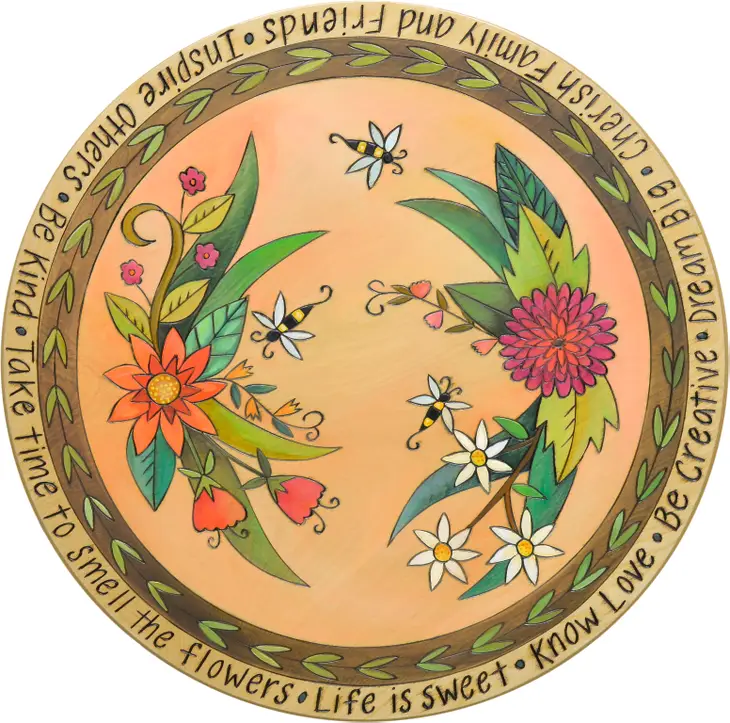 "For the Bees" - Lazy Susan by Sincerely Sticks