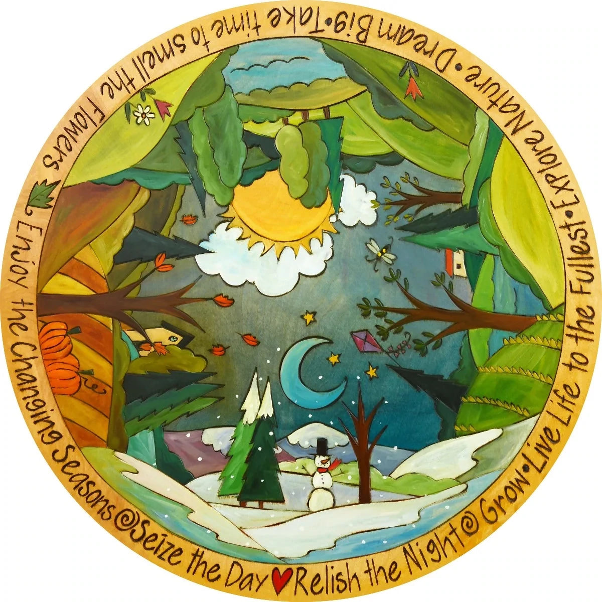 "Around the World in 365 Days" - Lazy Susan by Sincerely Sticks