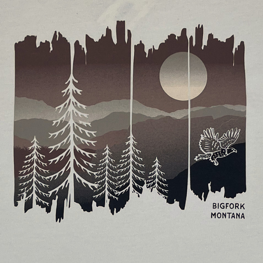 Bigfork Montana Wood Panel