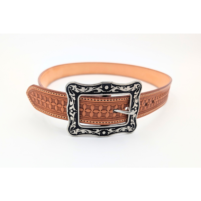 Miles City Stamped Belt